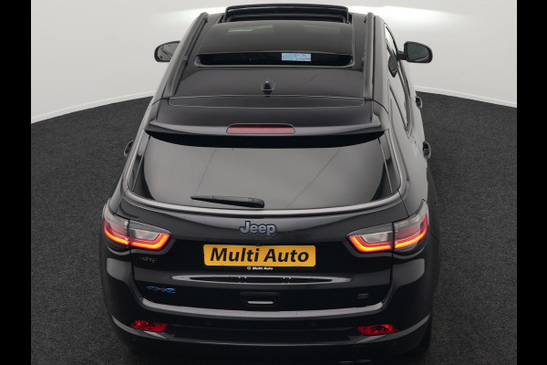 Jeep Compass 4xe 240 Plug In Hybrid Electric S 240pk Dealer O.H PHEV | Panodak | Adaptive Cruise | Lederen Sportstoelen Memory & Ventilatie | Apple Carplay | Keyless | Stuur Verwarmd | Navigatie | Blis | Virtual | DAB |