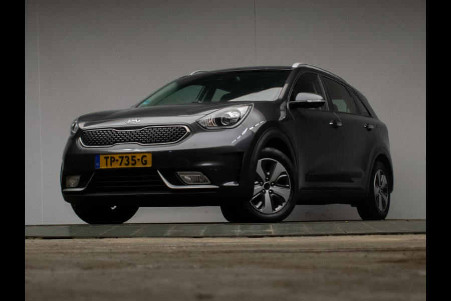 Kia Niro 1.6 GDi Hybrid DynamicLine Sport (NAVI,CAR PLAY,CAMERA,PDC,LED,CRUISE,CLIMATE,TREKHAAK,DAB,SPORTSTOELEN,LM,NETTE STAAT)