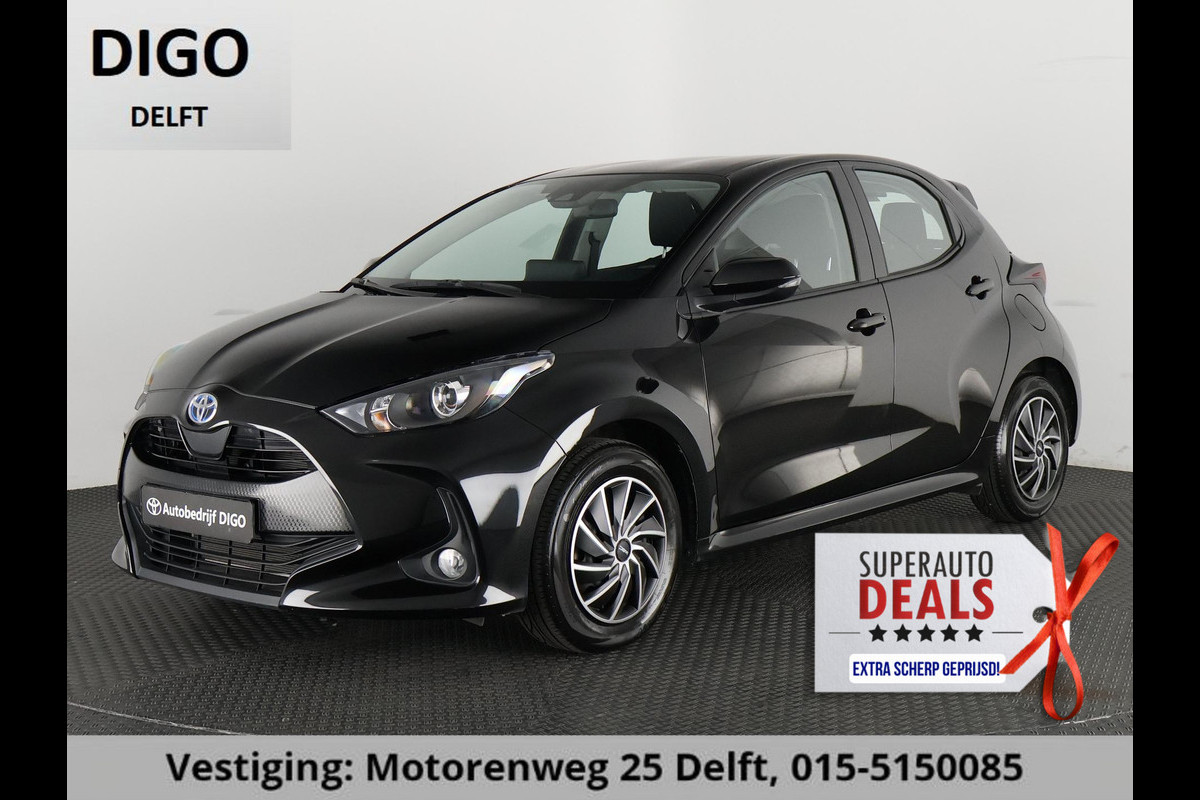 Toyota Yaris 1.5 HYBRIDE BLACKLINE GARANTIE 5-2034 AUTOMAAT. CLOUD NAVI. SLECHTS 11.000 KM.