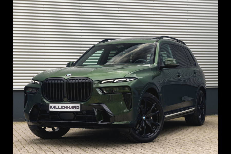 BMW X7 xDrive40i M-Sport Pro - 7-Zits - Individual "Malachitgrün" - Executive Drive Pro - Active Steering