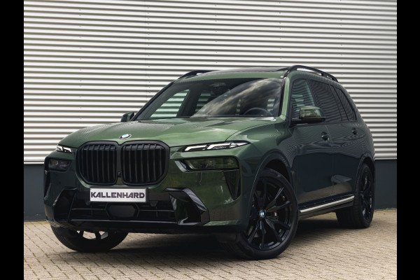 BMW X7 xDrive40i M-Sport Pro - 7-Zits - Individual "Malachitgrün" - Executive Drive Pro - Active Steering