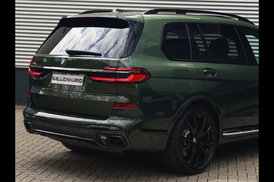 BMW X7 xDrive40i M-Sport Pro - 7-Zits - Individual "Malachitgrün" - Executive Drive Pro - Active Steering