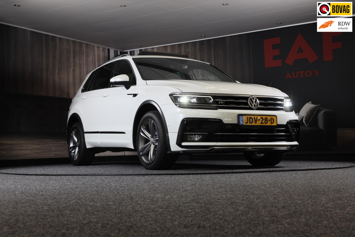 Volkswagen Tiguan 2.0 TSI 4Motion R Line / 190 Pk / Digital Cockpit / Acc / Lane Assist / Open Pano / Led / Trekhaak / Pdc / 19 In
