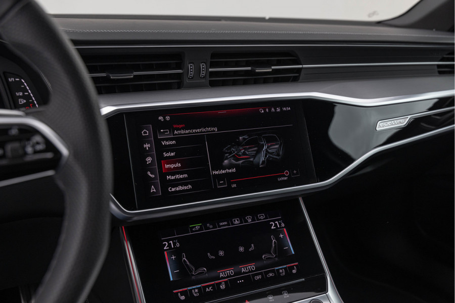 Audi A6 Limousine 55 TFSI-e 367pk Quattro S-line Pano B&O HuD HD-Matrix Comfortstoelen