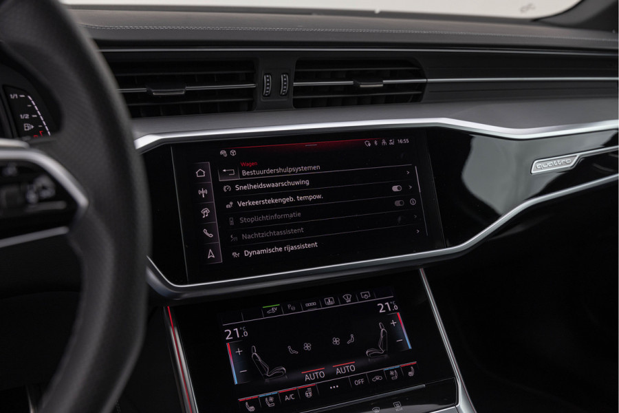 Audi A6 Limousine 55 TFSI-e 367pk Quattro S-line Pano B&O HuD HD-Matrix Comfortstoelen