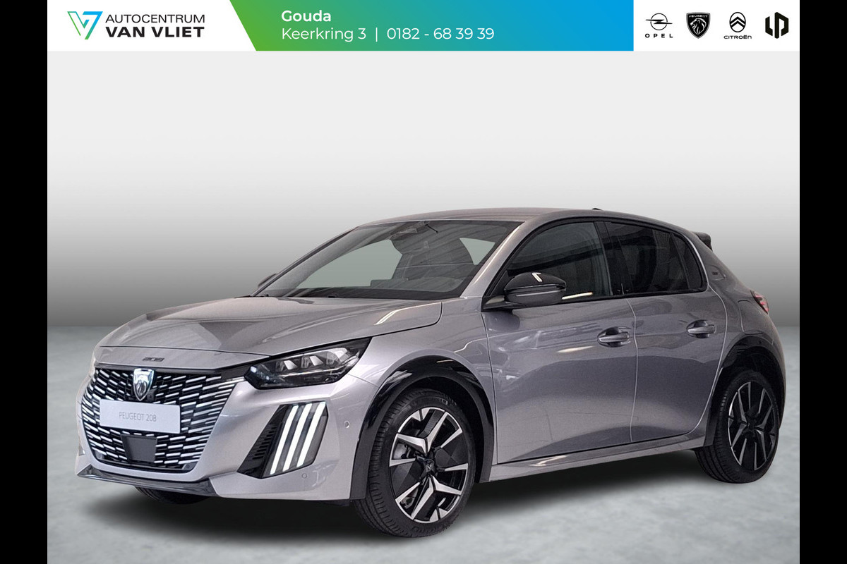Peugeot 208 1.2 Hybrid 145 e-DCS6 GT Automaat | Navigatie | 360˚ Camera | Cruise Control Adaptief | Keyless Entry | Apple Carplay/Android Auto Draadloos |