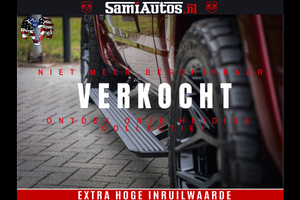 Dodge Ram 1500 Limited Night H.O 540HP 706Nm | Massage + Full Option | De Meest Luxe en Volle Pick-Up in zijn Klasse | Comfortabele Dubbele Cabine met Royale 5 Zitplaatsen | BPM vrij | Nu Leverbaar uit Voorraad | Voorraad Nr 2302 - 7425