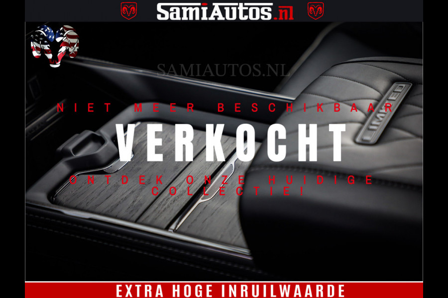 Dodge Ram 1500 Limited Night H.O 540HP 706Nm | Massage + Full Option | De Meest Luxe en Volle Pick-Up in zijn Klasse | Comfortabele Dubbele Cabine met Royale 5 Zitplaatsen | BPM vrij | Nu Leverbaar uit Voorraad | Voorraad Nr 2302 - 7425