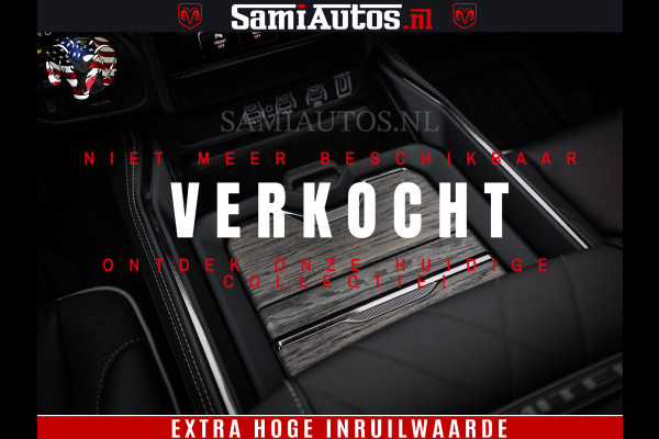 Dodge Ram 1500 Limited Night H.O 540HP 706Nm | Massage + Full Option | De Meest Luxe en Volle Pick-Up in zijn Klasse | Comfortabele Dubbele Cabine met Royale 5 Zitplaatsen | BPM vrij | Nu Leverbaar uit Voorraad | Voorraad Nr 2302 - 7425