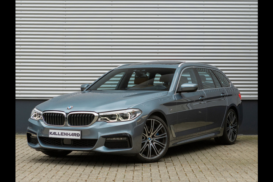BMW 5 Serie Touring 530i M-Sport - Pano - Trekhaak - Comfortzetels - Driving + Parking Ass Plus - Hifi