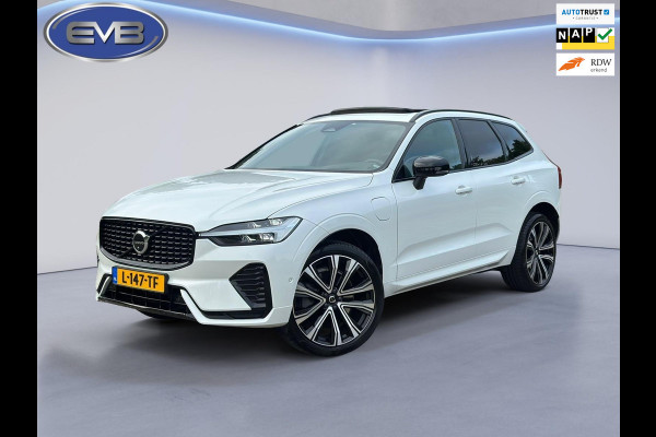 Volvo XC60 2.0 T8 317 pk Plug-in hybrid AWD R-Design, facelift, afn.trekhaak, parelmoer,panoramadak, VOL OPTIES, nl auto met nap