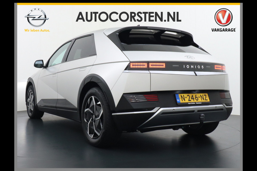 Hyundai IONIQ 5 Connect 58kWh Trekhaak Warmtepomp Apple Carplay Android Auto Adap.Cruise Navi Ecc Camera Pdc Stoel+Stuurverwarming Bluelink DAB Elek.Achterklep 1e Eigenaar Origineel Nederlandse Auto