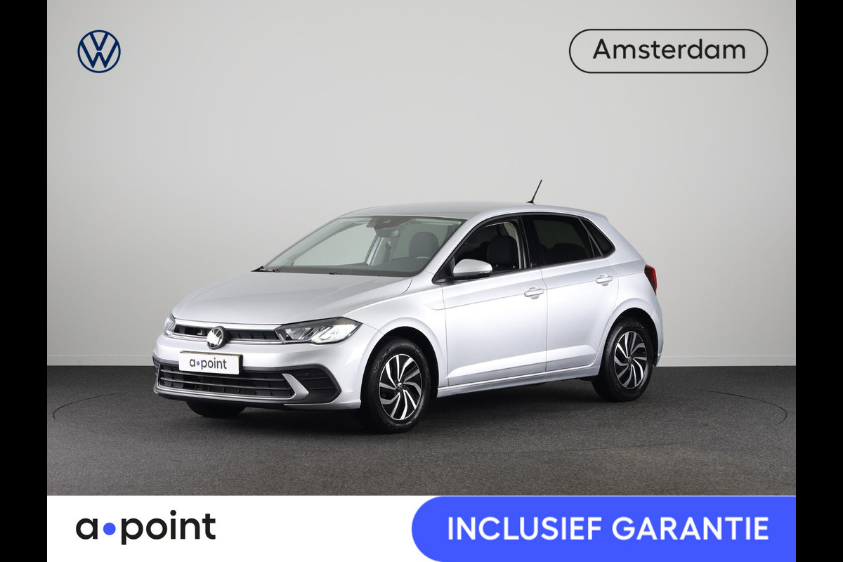 Volkswagen Polo 1.0 TSI Life Edition 95 pk Automaat (DSG) | Verlengde garantie | Navigatie via App | Parkeersensoren achter | Achteruitrijcamera | Adaptieve cruise control |