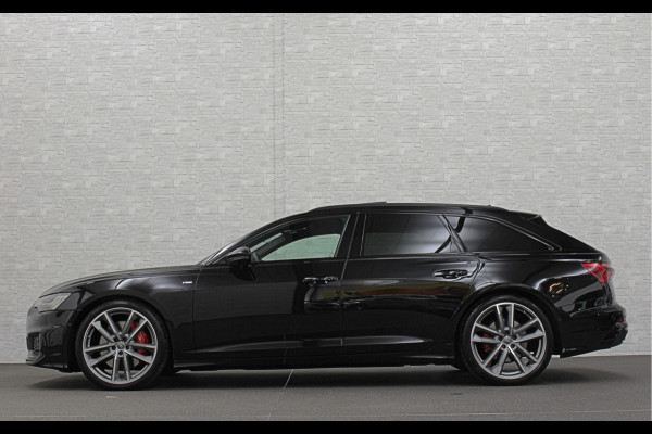 Audi A6 Avant 3.0 V6 340PK S-Line | Luchtvering | ACC | B&O | Panorama | 360 Camera | Matrix-LED | Trekhaak | RS-Leder | Standkachel | 4-Zone Clima | 21'' | Stoelverwarming V+A | Carplay | Lane & Side Assist | Virtual-Cockpit | Draadloos Laden.