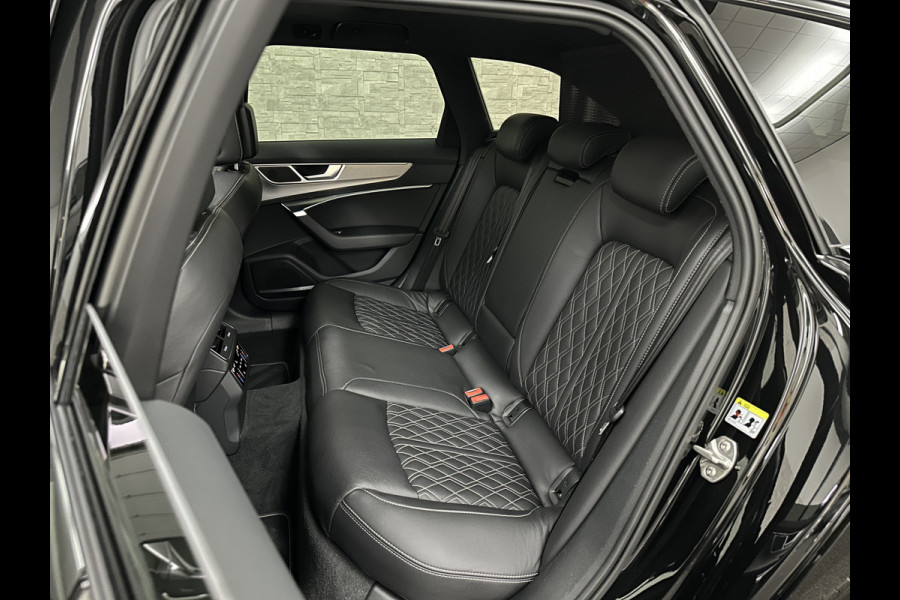 Audi A6 Avant 3.0 V6 340PK S-Line | Luchtvering | ACC | B&O | Panorama | 360 Camera | Matrix-LED | Trekhaak | RS-Leder | Standkachel | 4-Zone Clima | 21'' | Stoelverwarming V+A | Carplay | Lane & Side Assist | Virtual-Cockpit | Draadloos Laden.