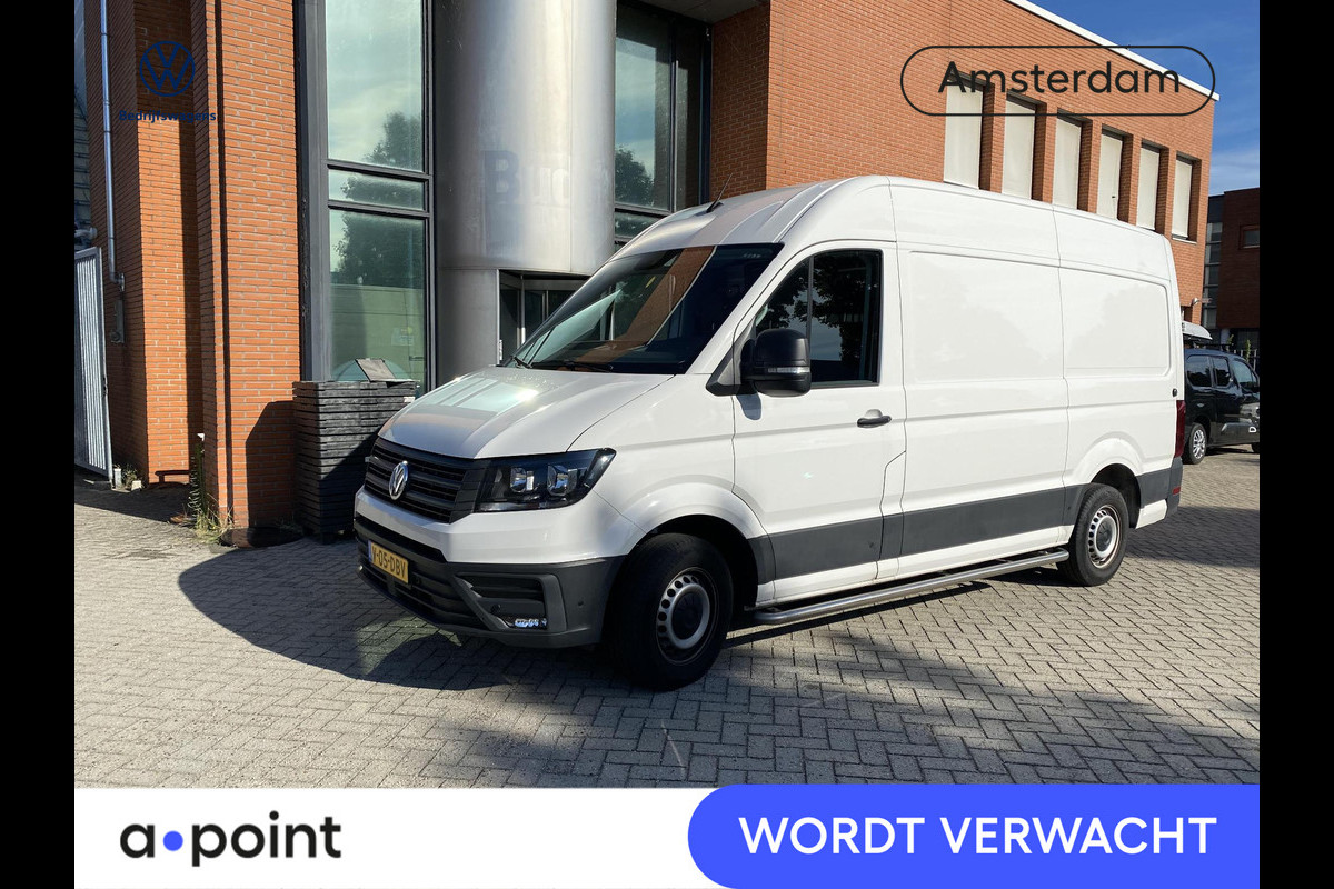 Volkswagen Crafter 35 2.0 TDI L3H3 EURO VI 140 pk Automaat| Verlengde garantie | Navigatie | Parkeersensoren | Achteruitrijcamera | Cruise control | Apple Carplay/Android Auto |