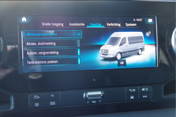 Mercedes-Benz Sprinter 319 3.0 CDI V6 L2H2 AUT. LED, 360 CAMERA, TREKHAAK, STANDKACHEL, MBUX 10'', CRUISE, NAVI, CLIMA, PARKEERSENSOREN