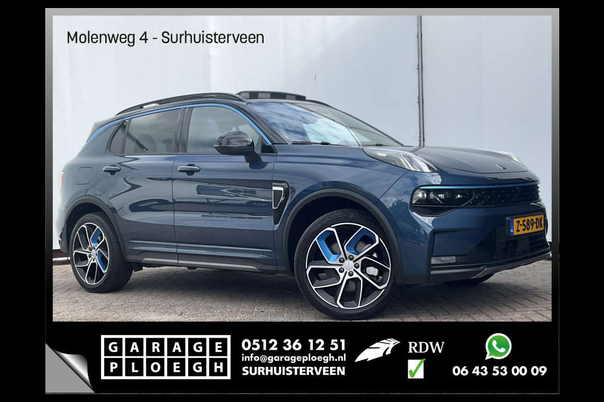 Lynk & Co 01 1.5 PHEV 360° Cam Navi Carplay Zwarte Hemel Pano.dak incl.BTW