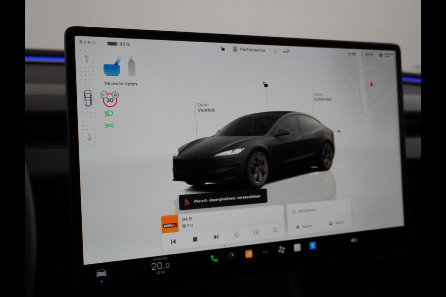 Tesla Model 3 Performance AWD 78 kWh VAN: 55.900,- VOOR: 52.877,- UW HERFSTVOORDEEL: 3.023,- ORIG. NL 1E EIG.| VOORZIEN VAN PPF FOLIE TWV 5.000,- EURO.