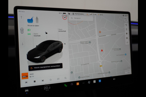 Tesla Model 3 Performance AWD 78 kWh VAN: 55.900,- VOOR: 52.877,- UW HERFSTVOORDEEL: 3.023,- ORIG. NL 1E EIG.| VOORZIEN VAN PPF FOLIE TWV 5.000,- EURO.