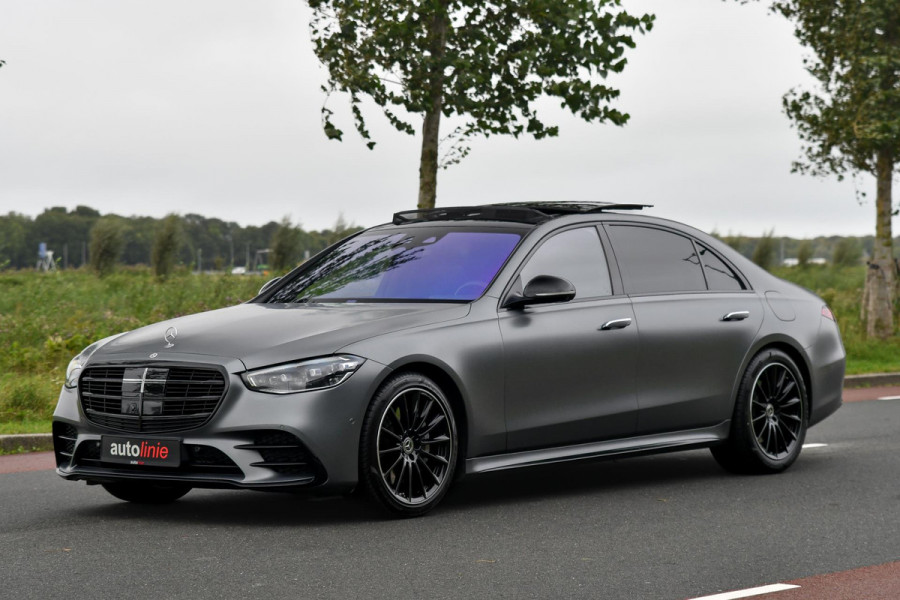 Mercedes-Benz S-Klasse 580 e Lang AMG Line. Nappa, Rear Executive, Chauffeurpakket, Luchtv, Massage, Softcl, Pano, Distro+, HUD!