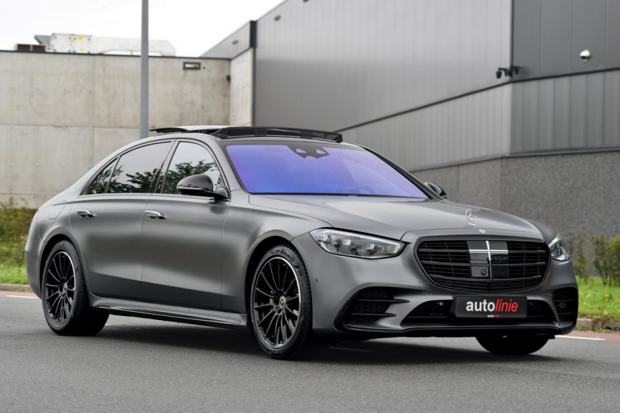 Mercedes-Benz S-Klasse 580 e Lang AMG Line. Nappa, Rear Executive, Chauffeurpakket, Luchtv, Massage, Softcl, Pano, Distro+, HUD!