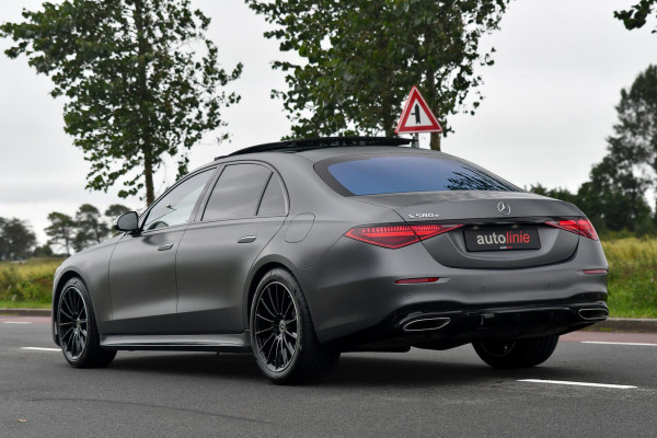 Mercedes-Benz S-Klasse 580 e Lang AMG Line. Nappa, Rear Executive, Chauffeurpakket, Luchtv, Massage, Softcl, Pano, Distro+, HUD!