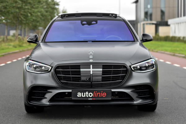 Mercedes-Benz S-Klasse 580 e Lang AMG Line. Nappa, Rear Executive, Chauffeurpakket, Luchtv, Massage, Softcl, Pano, Distro+, HUD!