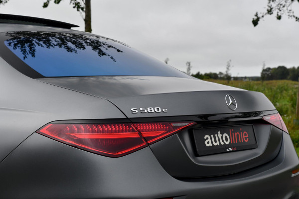Mercedes-Benz S-Klasse 580 e Lang AMG Line. Nappa, Rear Executive, Chauffeurpakket, Luchtv, Massage, Softcl, Pano, Distro+, HUD!