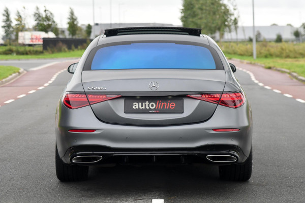 Mercedes-Benz S-Klasse 580 e Lang AMG Line. Nappa, Rear Executive, Chauffeurpakket, Luchtv, Massage, Softcl, Pano, Distro+, HUD!