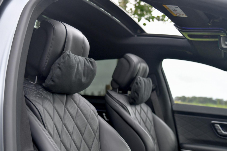 Mercedes-Benz S-Klasse 580 e Lang AMG Line. Nappa, Rear Executive, Chauffeurpakket, Luchtv, Massage, Softcl, Pano, Distro+, HUD!