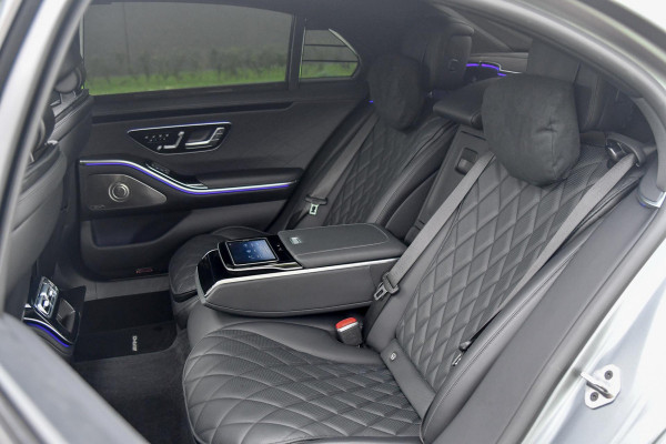 Mercedes-Benz S-Klasse 580 e Lang AMG Line. Nappa, Rear Executive, Chauffeurpakket, Luchtv, Massage, Softcl, Pano, Distro+, HUD!