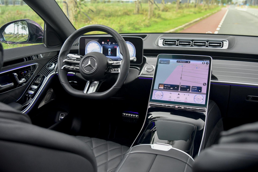 Mercedes-Benz S-Klasse 580 e Lang AMG Line. Nappa, Rear Executive, Chauffeurpakket, Luchtv, Massage, Softcl, Pano, Distro+, HUD!