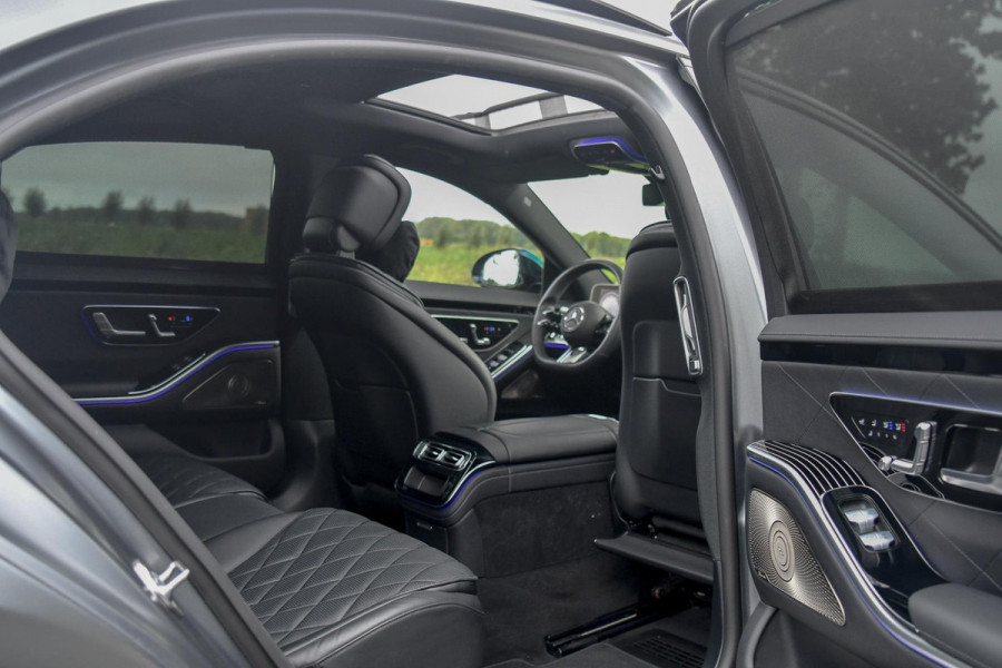 Mercedes-Benz S-Klasse 580 e Lang AMG Line. Nappa, Rear Executive, Chauffeurpakket, Luchtv, Massage, Softcl, Pano, Distro+, HUD!