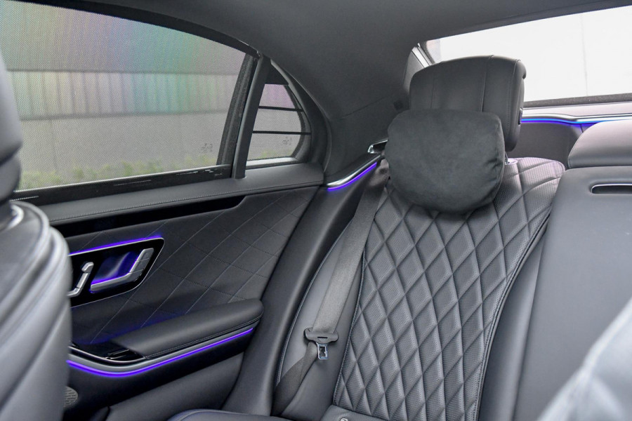 Mercedes-Benz S-Klasse 580 e Lang AMG Line. Nappa, Rear Executive, Chauffeurpakket, Luchtv, Massage, Softcl, Pano, Distro+, HUD!