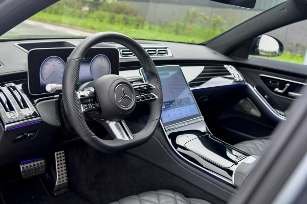 Mercedes-Benz S-Klasse 580 e Lang AMG Line. Nappa, Rear Executive, Chauffeurpakket, Luchtv, Massage, Softcl, Pano, Distro+, HUD!