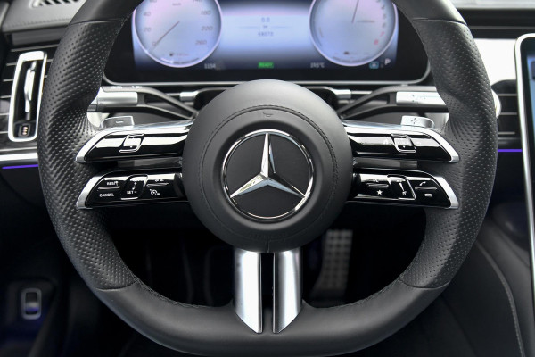 Mercedes-Benz S-Klasse 580 e Lang AMG Line. Nappa, Rear Executive, Chauffeurpakket, Luchtv, Massage, Softcl, Pano, Distro+, HUD!