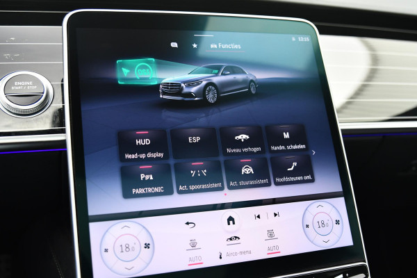 Mercedes-Benz S-Klasse 580 e Lang AMG Line. Nappa, Rear Executive, Chauffeurpakket, Luchtv, Massage, Softcl, Pano, Distro+, HUD!