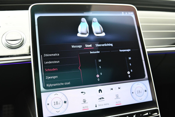 Mercedes-Benz S-Klasse 580 e Lang AMG Line. Nappa, Rear Executive, Chauffeurpakket, Luchtv, Massage, Softcl, Pano, Distro+, HUD!