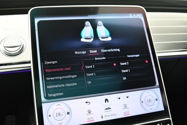 Mercedes-Benz S-Klasse 580 e Lang AMG Line. Nappa, Rear Executive, Chauffeurpakket, Luchtv, Massage, Softcl, Pano, Distro+, HUD!