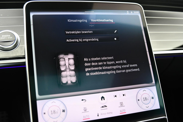 Mercedes-Benz S-Klasse 580 e Lang AMG Line. Nappa, Rear Executive, Chauffeurpakket, Luchtv, Massage, Softcl, Pano, Distro+, HUD!