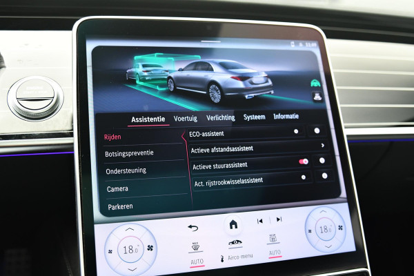Mercedes-Benz S-Klasse 580 e Lang AMG Line. Nappa, Rear Executive, Chauffeurpakket, Luchtv, Massage, Softcl, Pano, Distro+, HUD!
