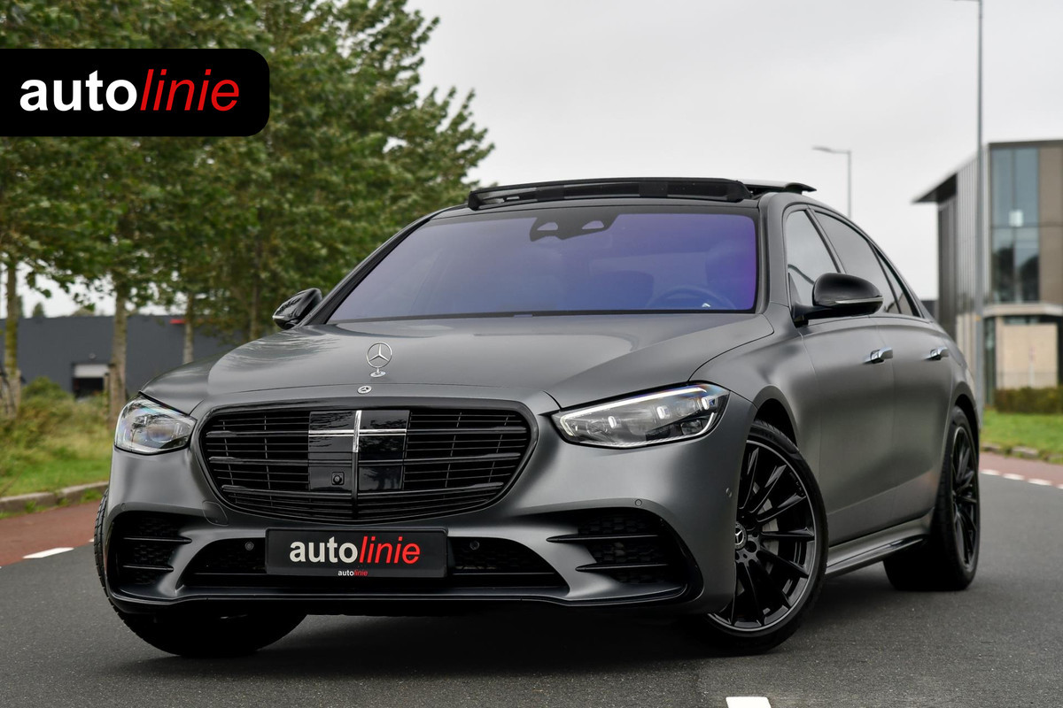 Mercedes-Benz S-Klasse 580 e Lang AMG Line. Nappa, Rear Executive, Chauffeurpakket, Luchtv, Massage, Softcl, Pano, Distro+, HUD!