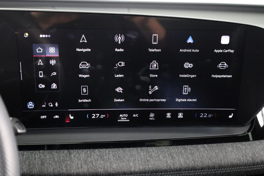 Audi Q6 e-tron S edition performance 100 kWh 306pk | Pack Tech Pro | Luchtvering | Stuurverwarming | MMI Bijrijdersscherm