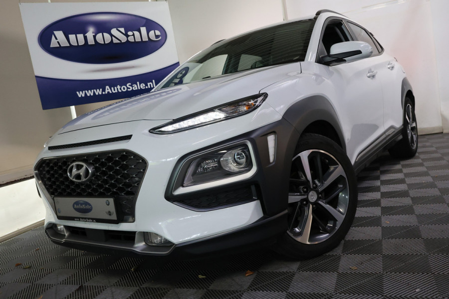 Hyundai Kona 1.0T Premium PANO NAVI CLIMA STOEL VERW+VERK PDC '18