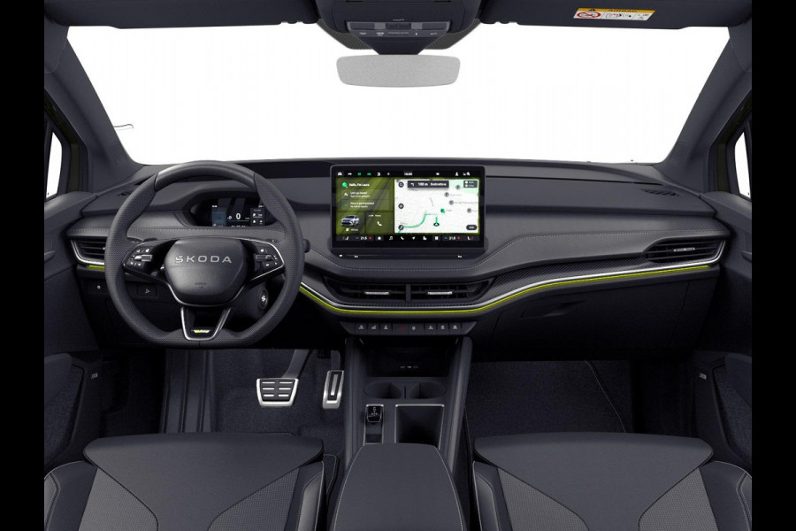 Škoda Enyaq 85X RS 340 pk | Business Upgrade Pakket - MAXX | Lederen bekleding | Panoramadak | Winter pakket | 21 inch lichtmetalen velgen