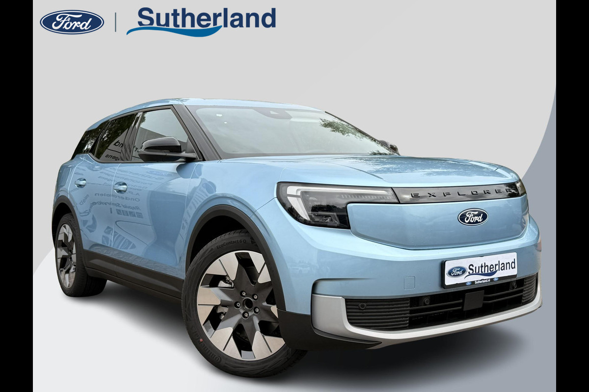 Ford Explorer Premium Extended Range RWD 77 kWh Ford Voorraad Arctic Blue | SCI