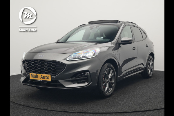 Ford Kuga 2.5 ST-Line X Plug In Hybrid 225pk Dealer O.H PHEV | Trekhaak Af Fabriek | Head Up | Panodak | Adaptive Cruise | 360 Camera | Alcantara Sportstoelen Verwarmd | Bang & Olufsen | Keyless | Apple Carplay | Blis | Stuur Verwarmd | Navigatie