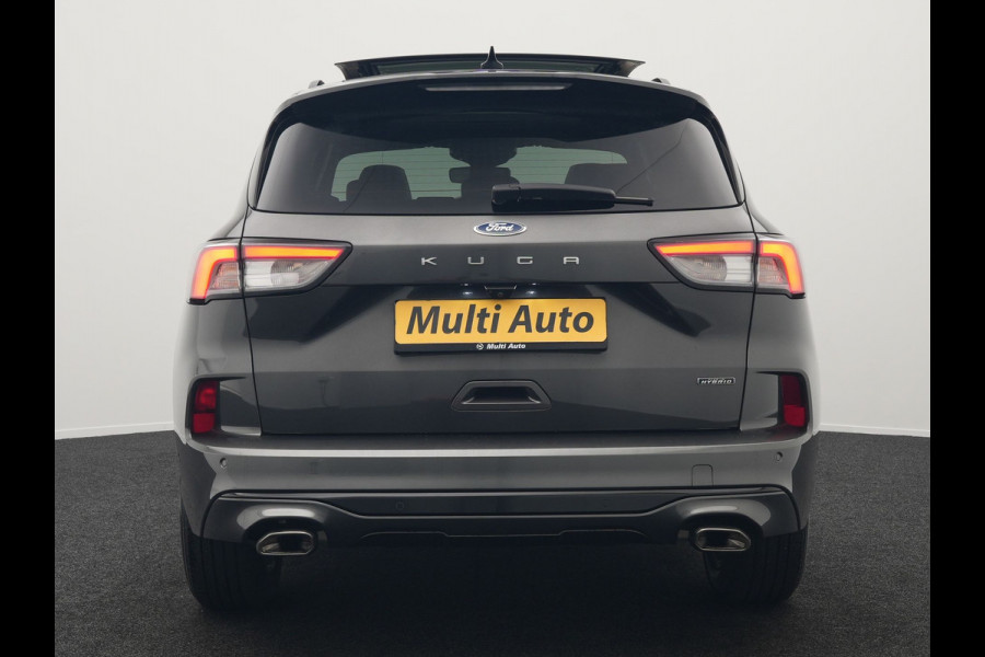 Ford Kuga 2.5 ST-Line X Plug In Hybrid 225pk Dealer O.H PHEV | Trekhaak Af Fabriek | Head Up | Panodak | Adaptive Cruise | 360 Camera | Alcantara Sportstoelen Verwarmd | Bang & Olufsen | Keyless | Apple Carplay | Blis | Stuur Verwarmd | Navigatie