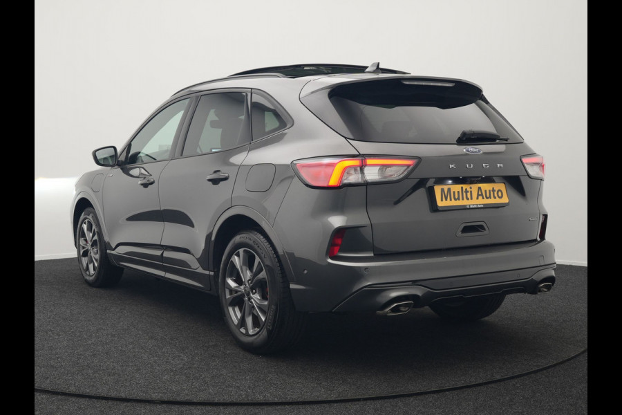 Ford Kuga 2.5 ST-Line X Plug In Hybrid 225pk Dealer O.H PHEV | Trekhaak Af Fabriek | Head Up | Panodak | Adaptive Cruise | 360 Camera | Alcantara Sportstoelen Verwarmd | Bang & Olufsen | Keyless | Apple Carplay | Blis | Stuur Verwarmd | Navigatie